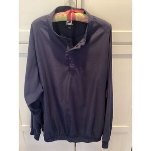 FootJoy FJ Mens Pullover Windbreaker Jacket Sz 2XL Golf Blue